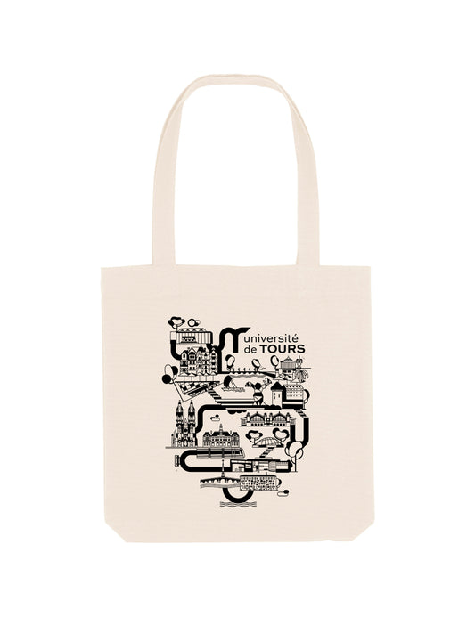Sac Tote Bag - Logo université dans la ville