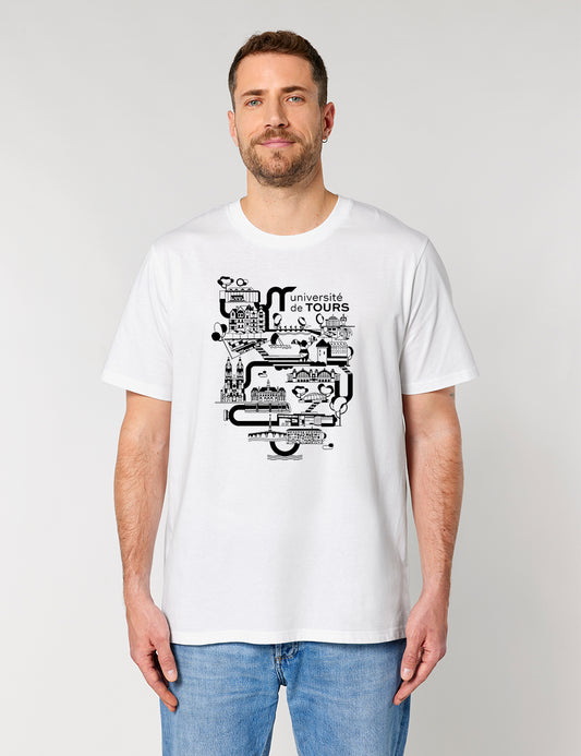 T-Shirt unisexe - Logo université dans la ville