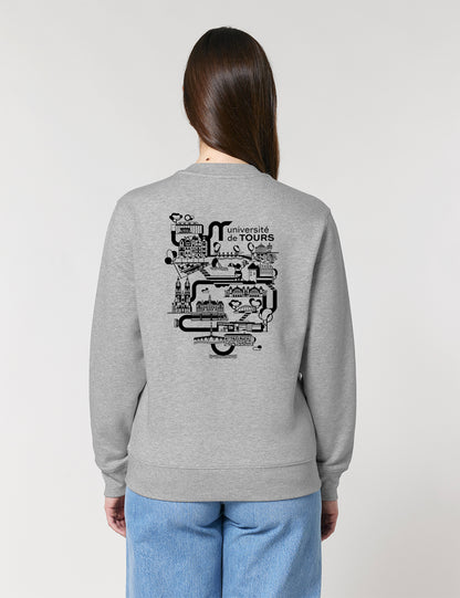 Sweat-shirt unisexe - Logo UT & université dans la ville