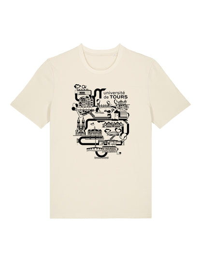 T-Shirt unisexe - Logo université dans la ville