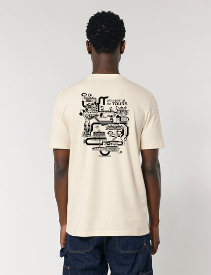 T-Shirt unisexe - Logo UT & université dans la ville