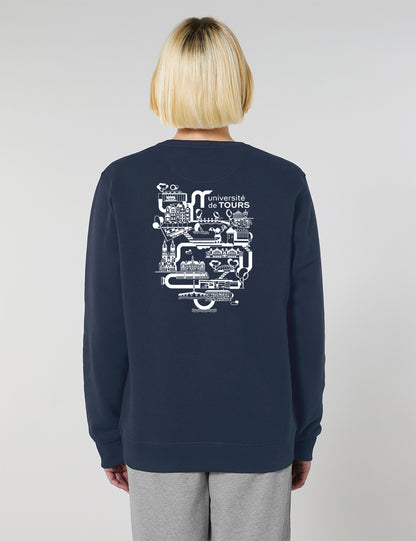 Sweat-shirt unisexe - Logo UT & université dans la ville