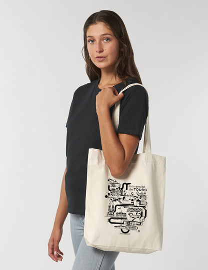 Sac Tote Bag - Logo université dans la ville