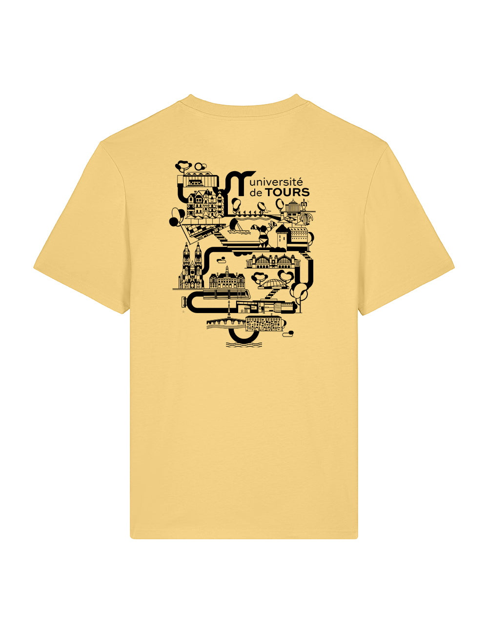 T-Shirt unisexe - Logo UT & université dans la ville