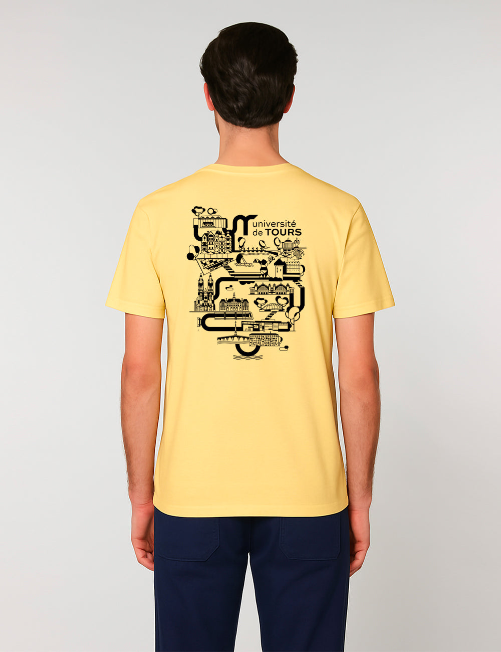 T-Shirt unisexe - Logo UT & université dans la ville