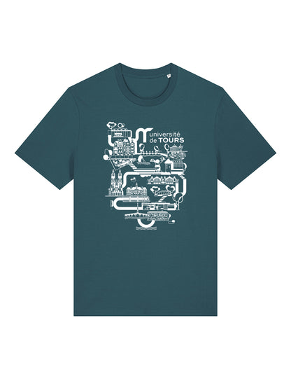 T-Shirt unisexe - Logo université dans la ville