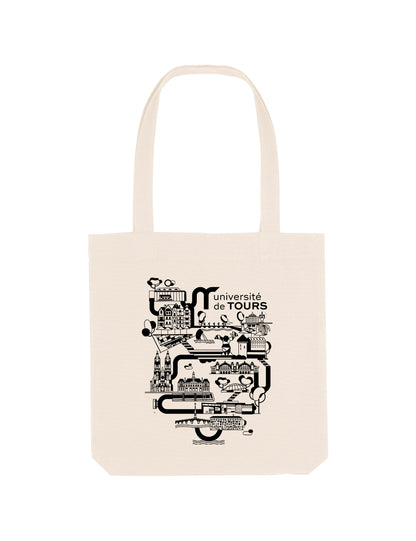 Sac Tote Bag - Logo université dans la ville