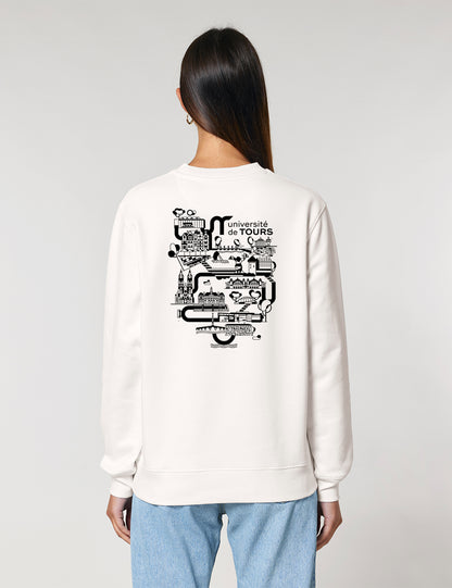Sweat-shirt unisexe - Logo UT & université dans la ville
