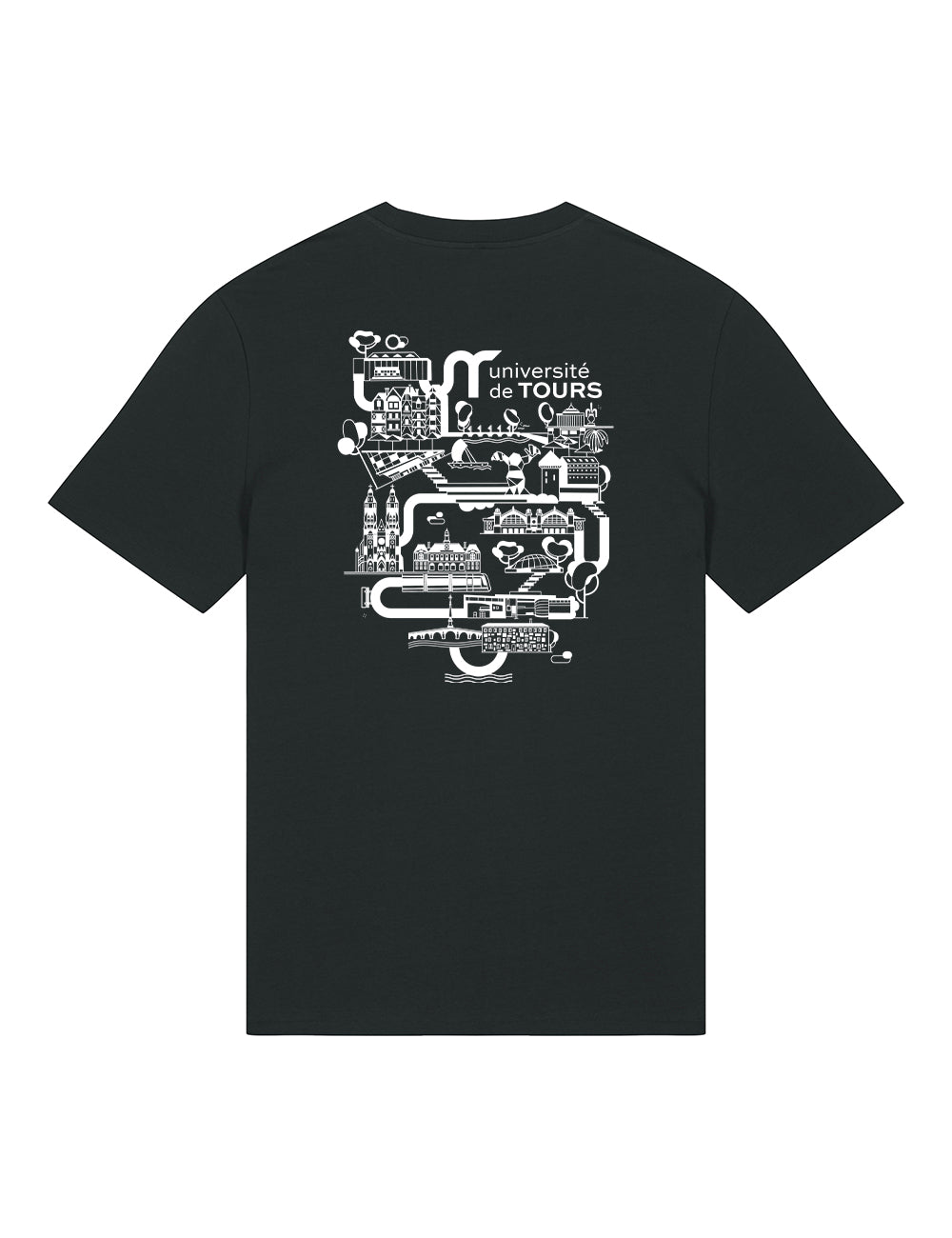 T-Shirt unisexe - Logo UT & université dans la ville